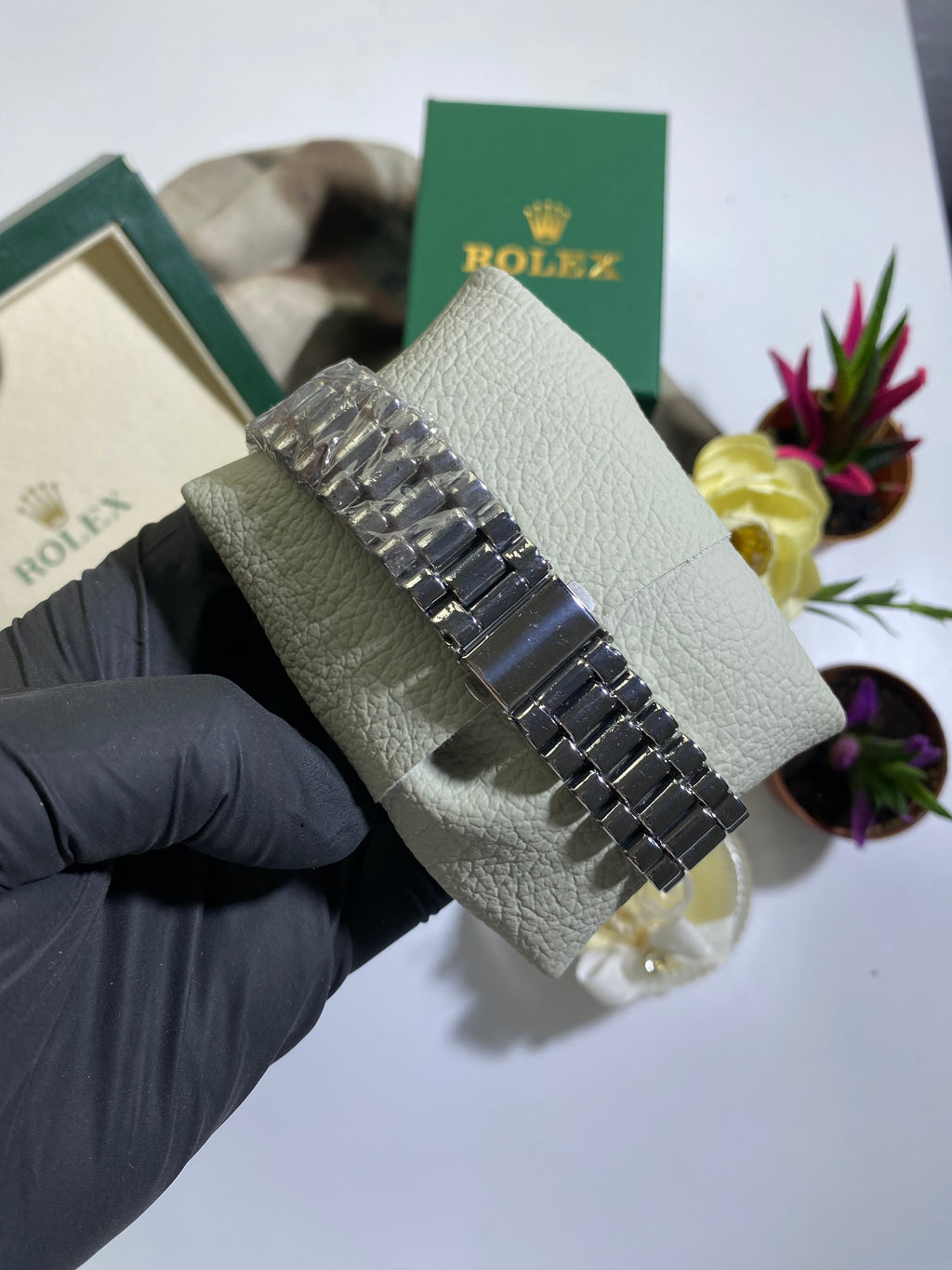 Silver - Mavi Datejust Saat