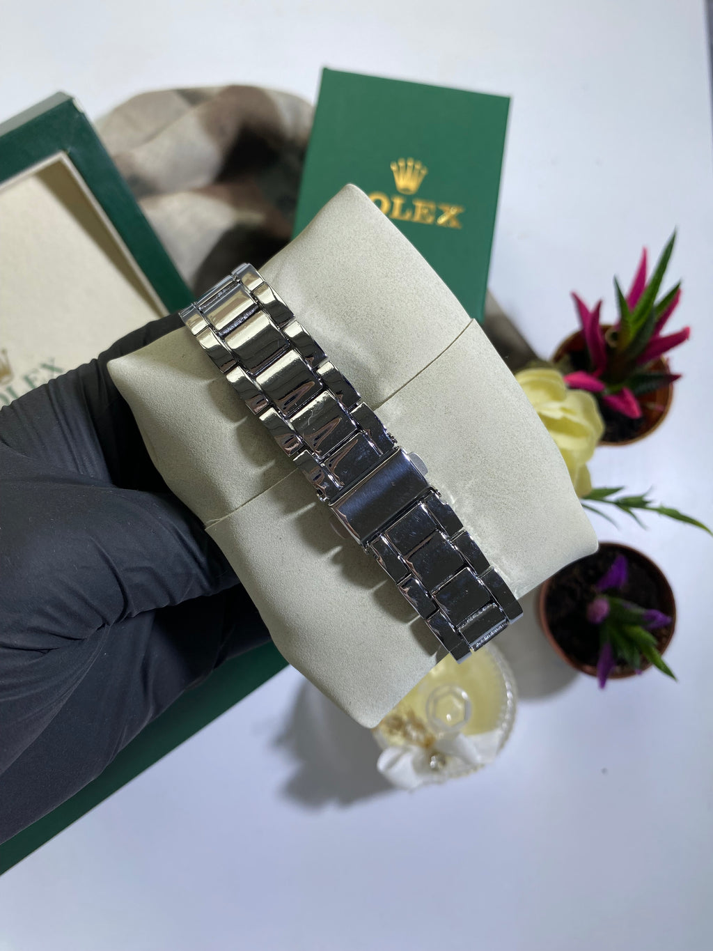 Silver - Siyah Submariner Saat