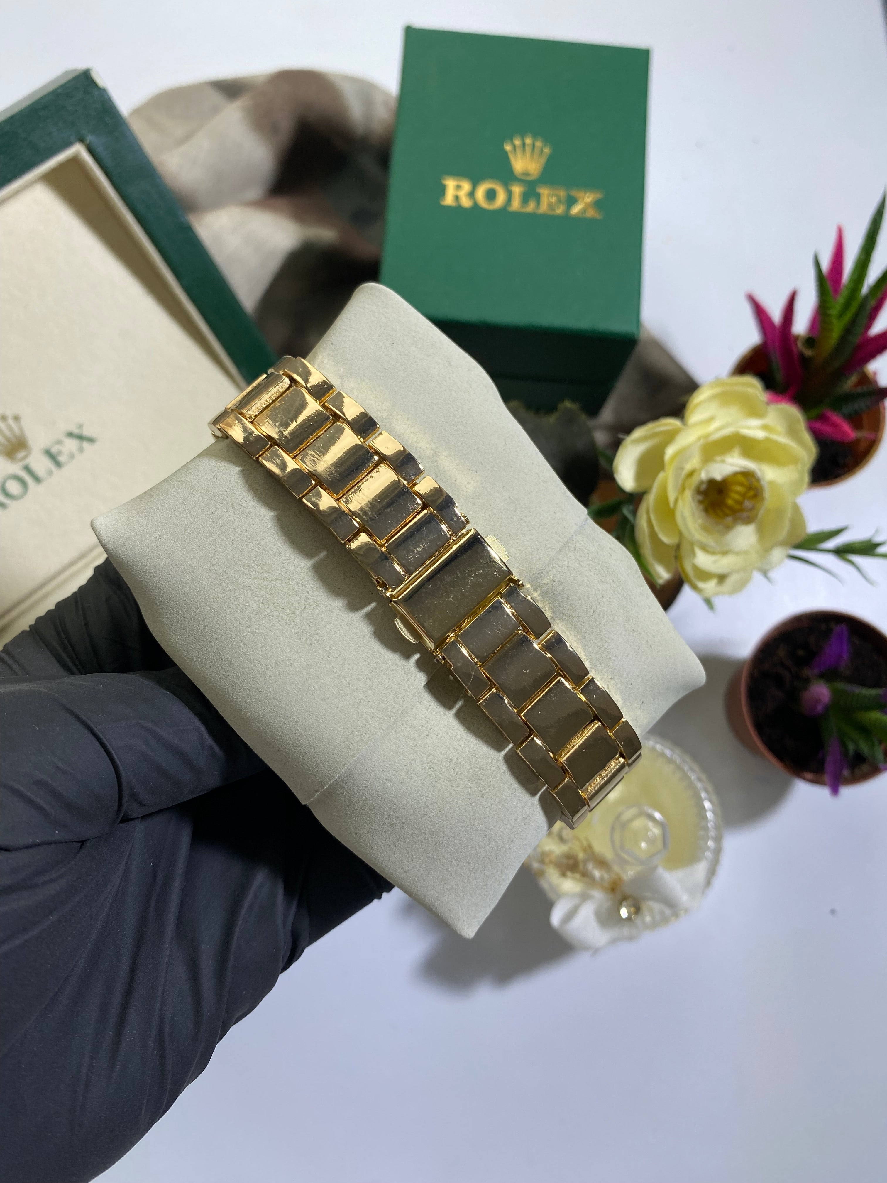 Gold - Siyah Submariner Saat