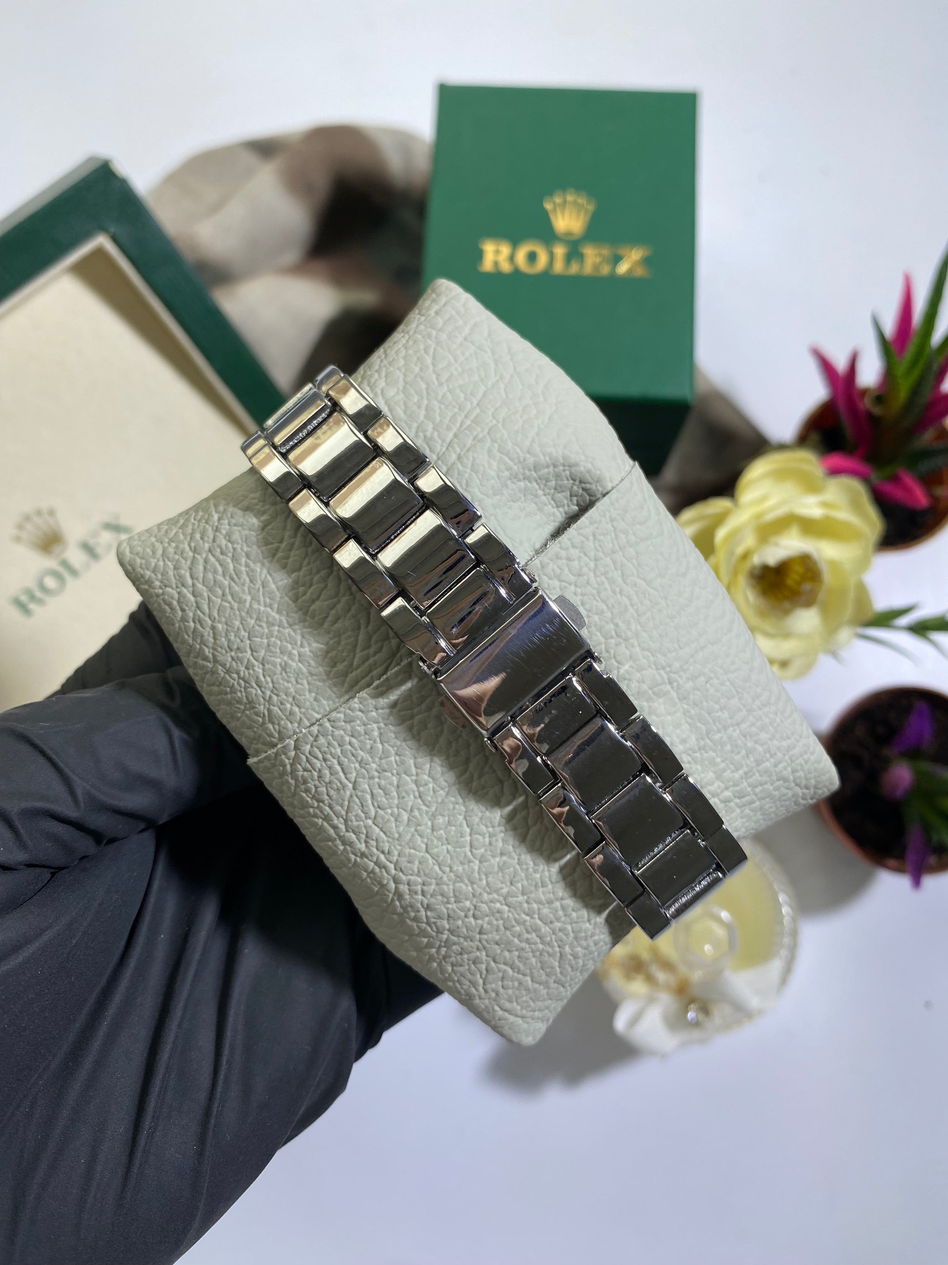 Silver - Siyah-Yeşil Submariner Saat