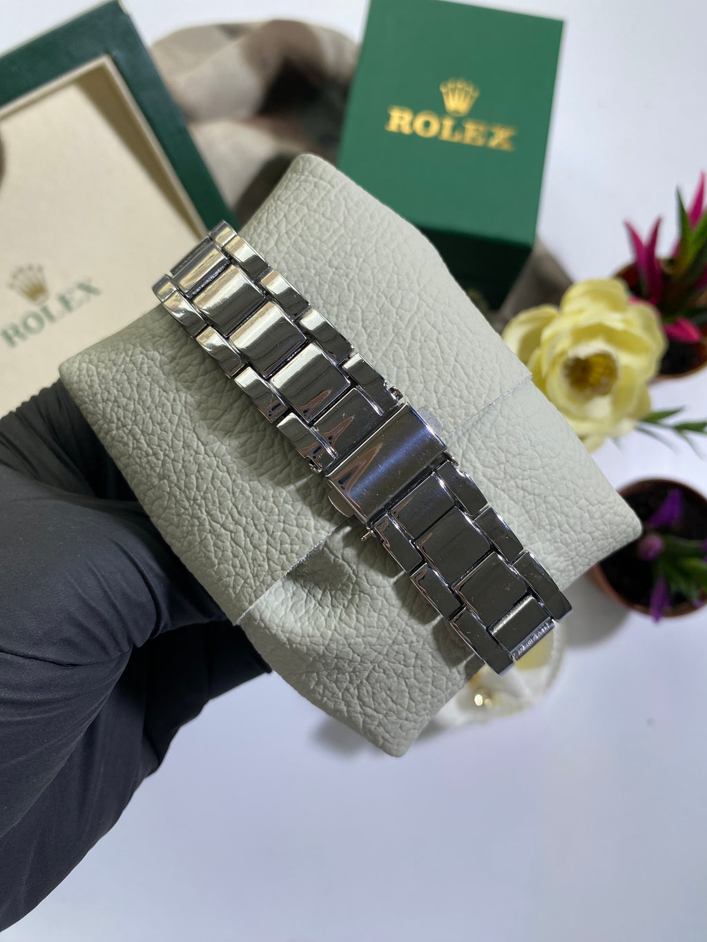 Silver Beyaz Kadran Daytona Saat